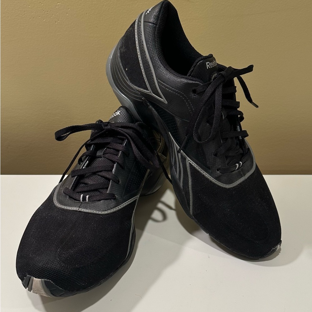 Reebok Women's Black and Gray Athletic Shoes